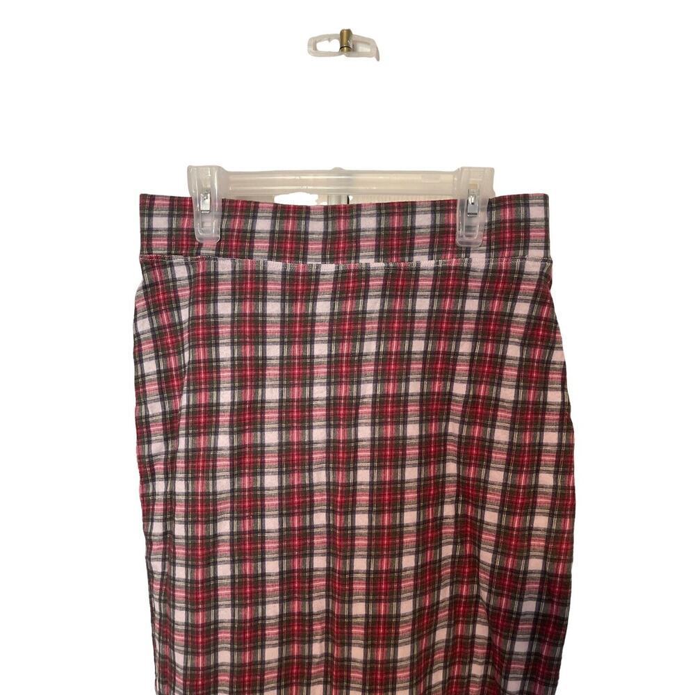 Women's Frank & Eileen Tee Lab Asymmetrical Plaid Maxi Skirt, Size XS S - Picture 2 of 3
